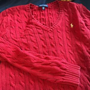Polo Ralph Lauren Womens  V-Neck Sweater